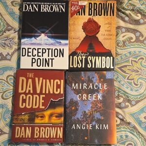 Dan Brown and Angie Kim Book Set